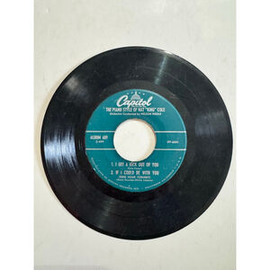 1956 Columbia Records 45 RPM Nat King Cole The Piano Style Of Nat
"King" Cole